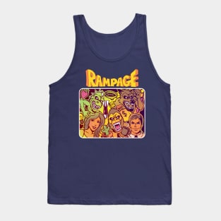 Classic Arcade Game Rampage Tank Top